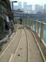 印江防腐木栏杆